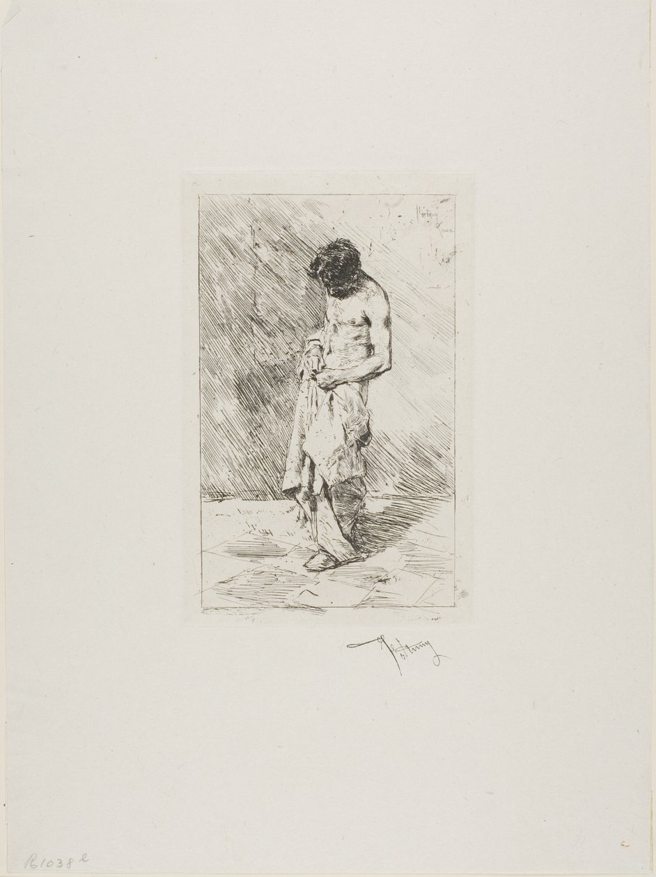 The Filthy Man by Mariano Fortuny y Marsal: Fine art print