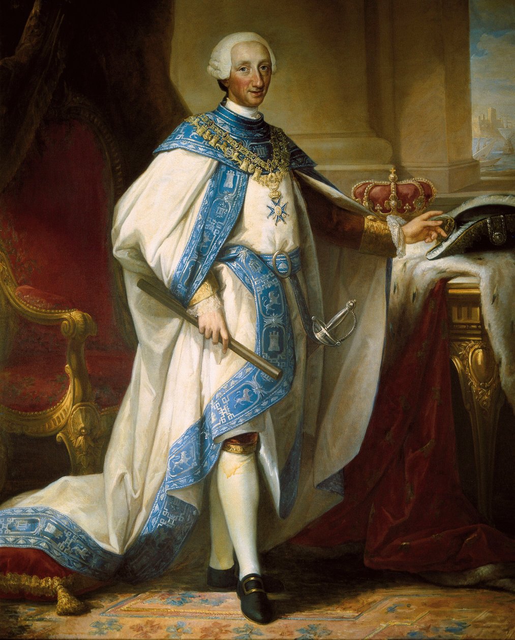 Portrait Of His Majesty King Charles III