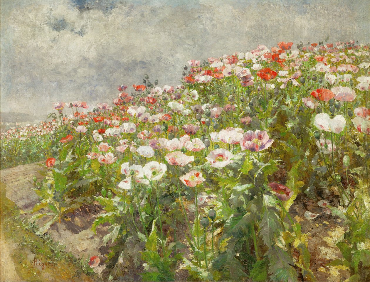 Poppies in Blossom by Marie Egner