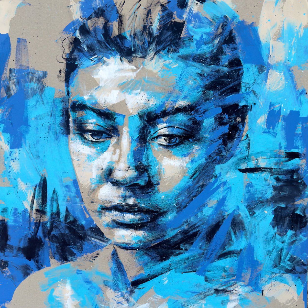 She Carries The Sea, 2025 by Mario Henrique