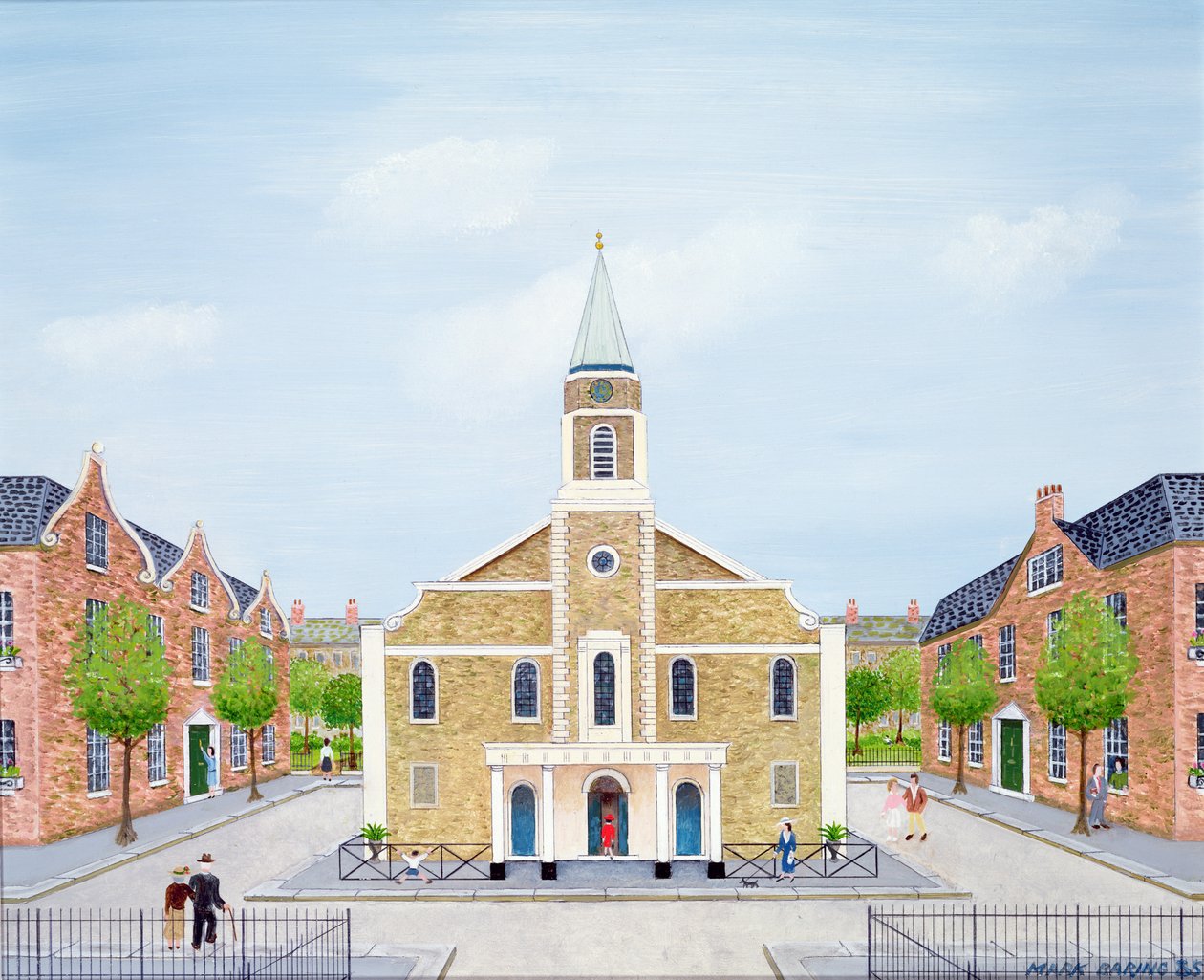 Grosvenor Chapel, London by Mark Baring