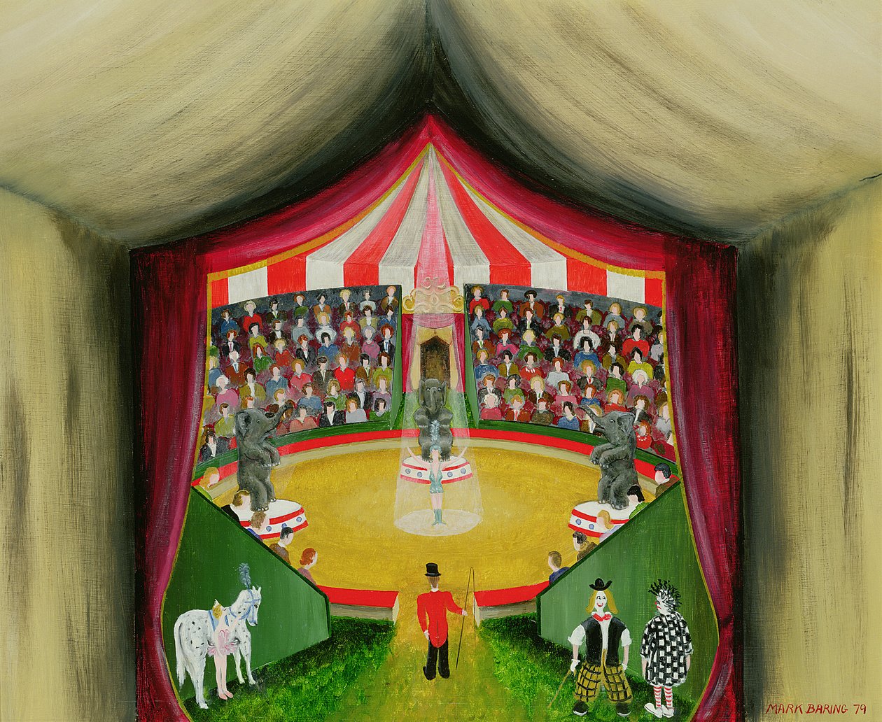 The Circus by Mark Baring: Premium art reproduction