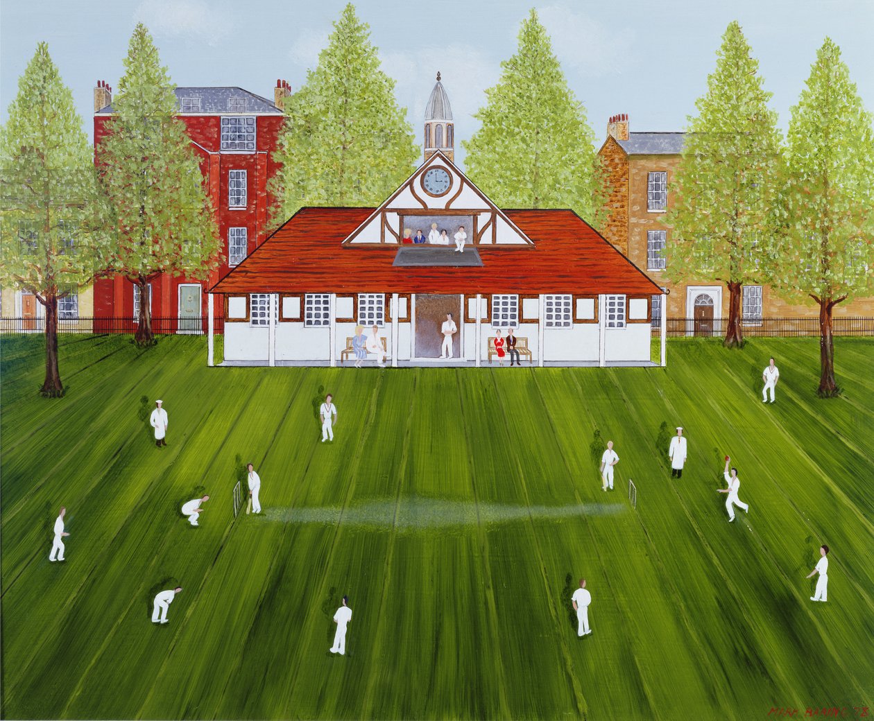 The Cricket Match by Mark Baring