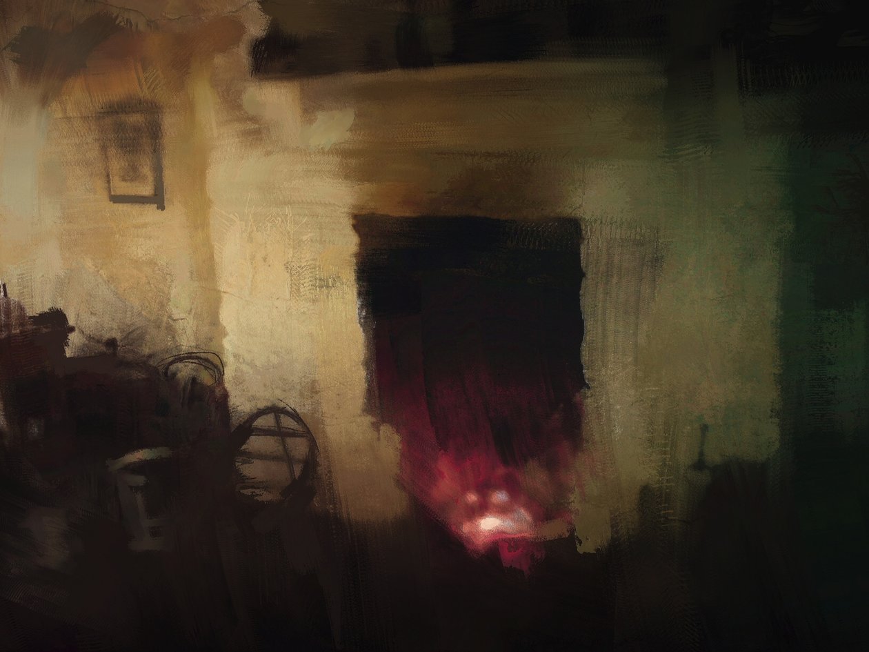 Irish Cottage Series - Fireplace by Mark Gordon