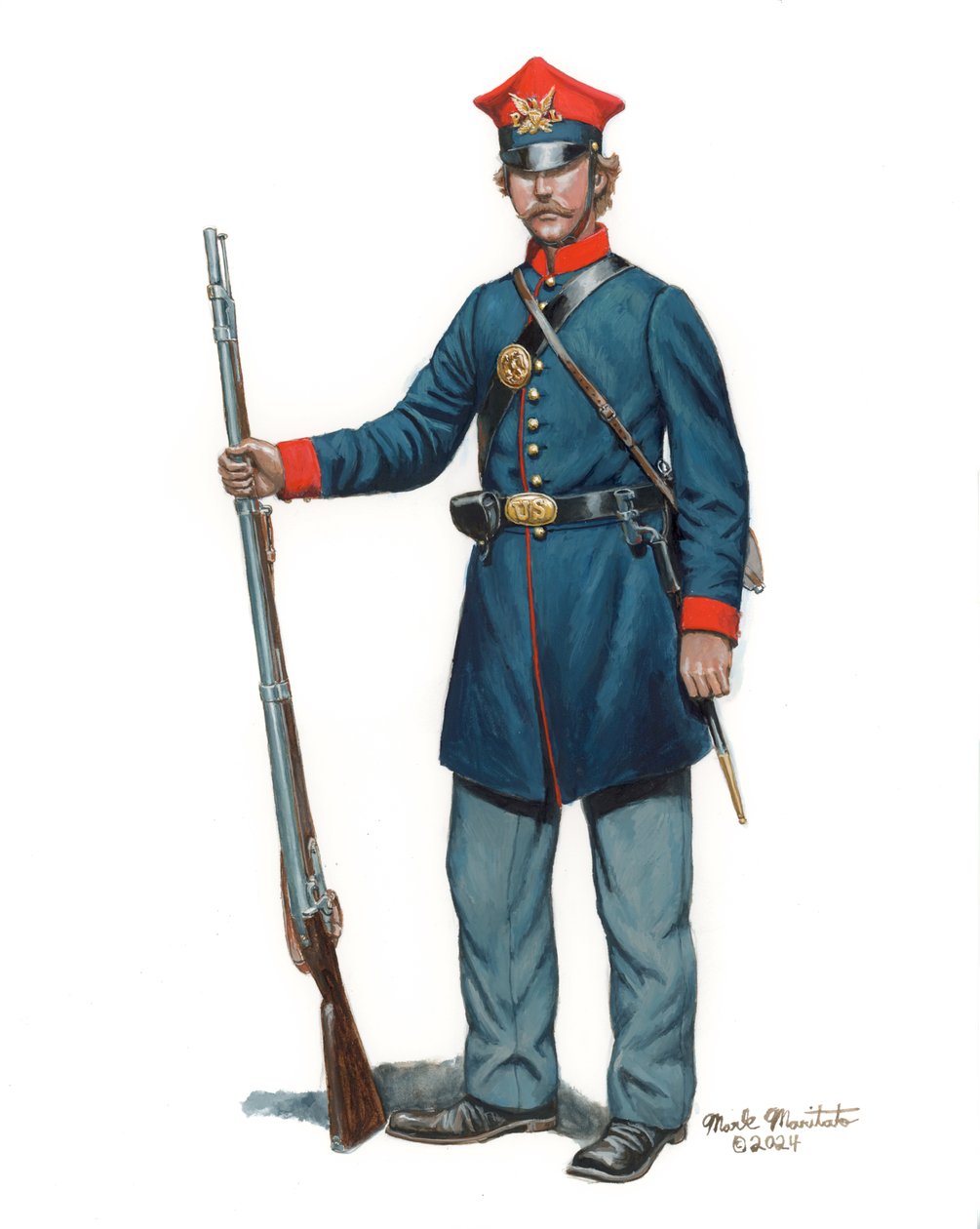 31st New York Infantry Company C, The Polish Legion, 2024 by Mark Maritato