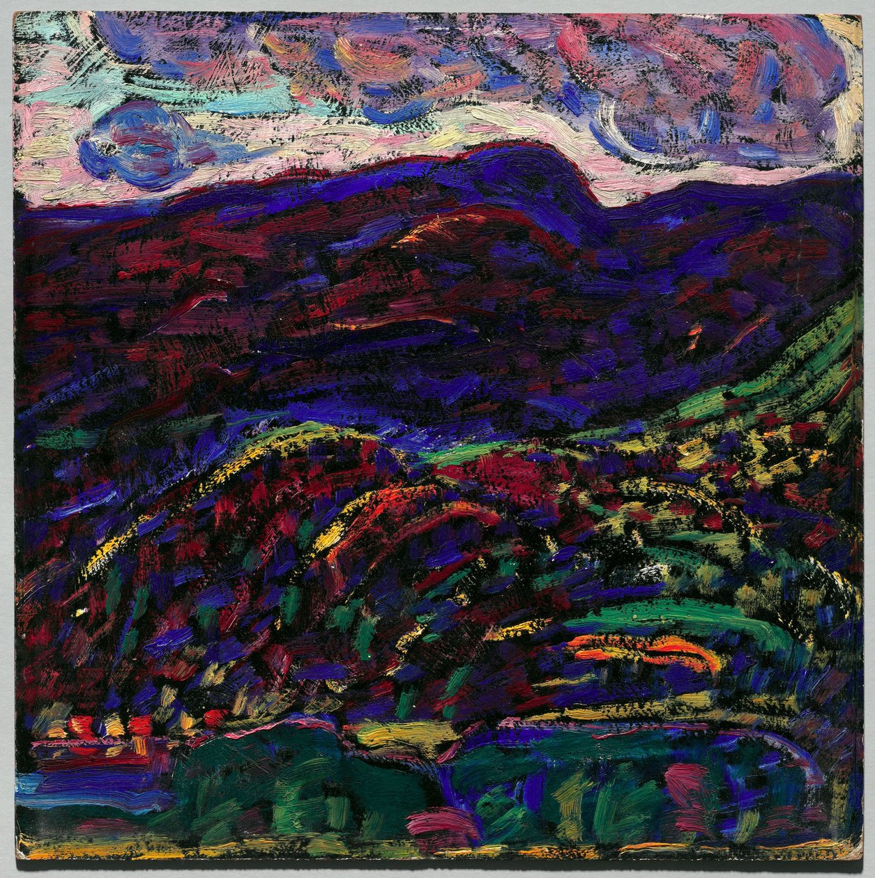 Kezar Lake, Autumn Evening, c.1910 by Marsden Hartley