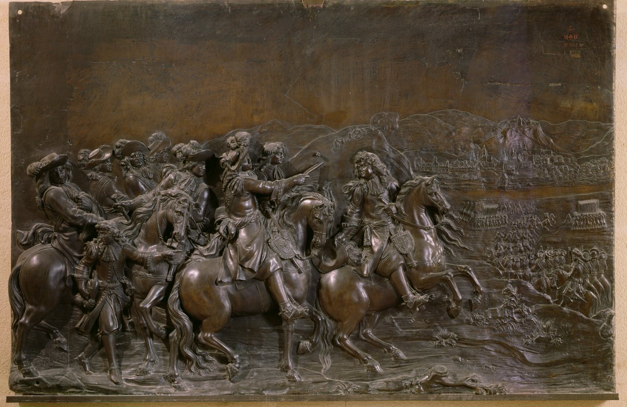 Conquest of Franche-Comte in 1674, c.1686 by Martin Desjardins