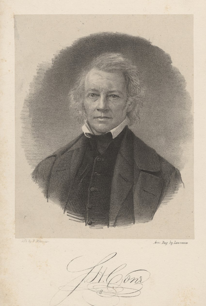 J.H. Cone, litho by Francis D