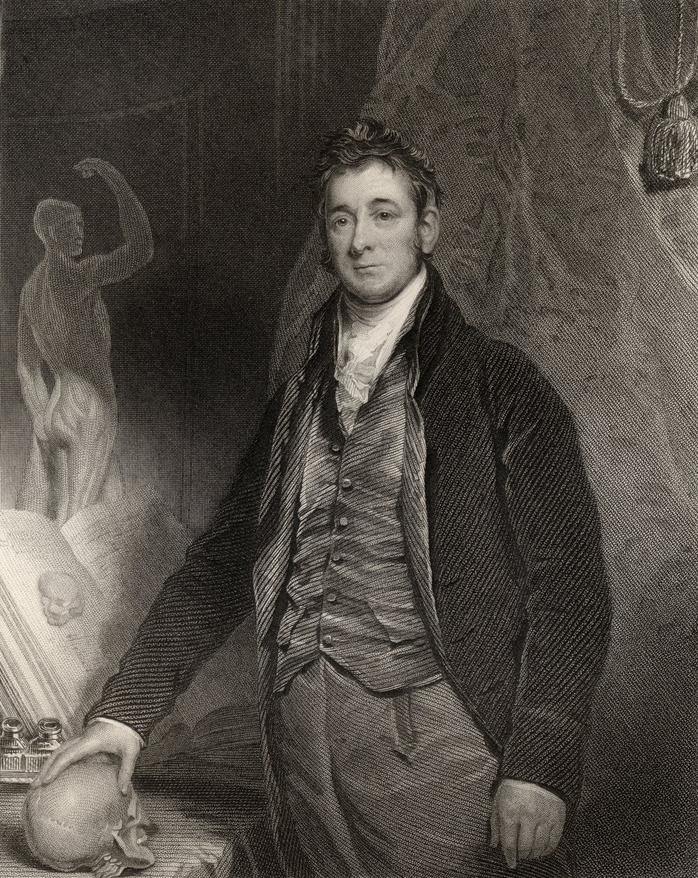 Sir Anthony Carlisle, engraved by H. Robinson, from The National Portrait Gallery, volume I, published c. 1820 by Martin Archer Shee