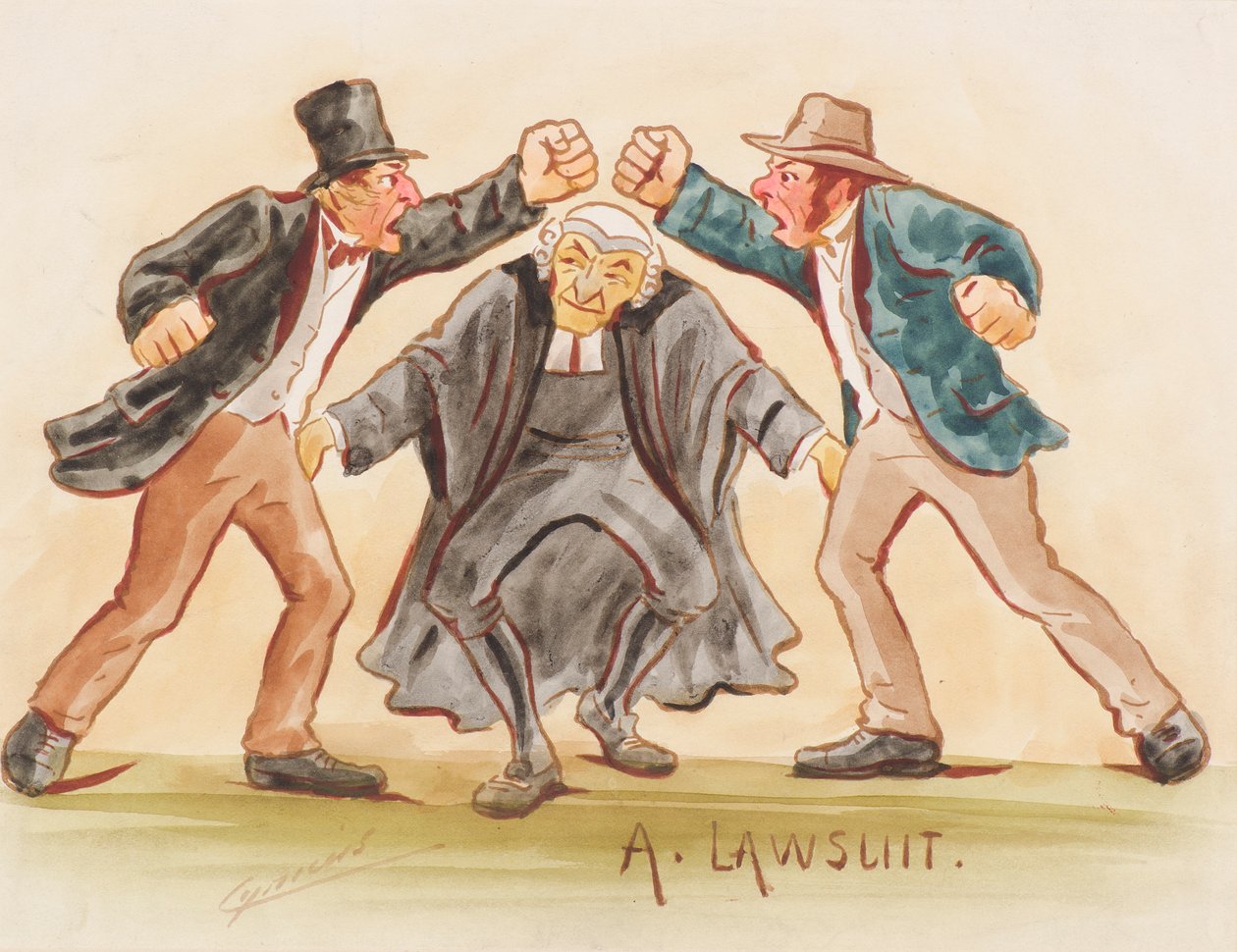 A Lawsuit by Martin  Anderson