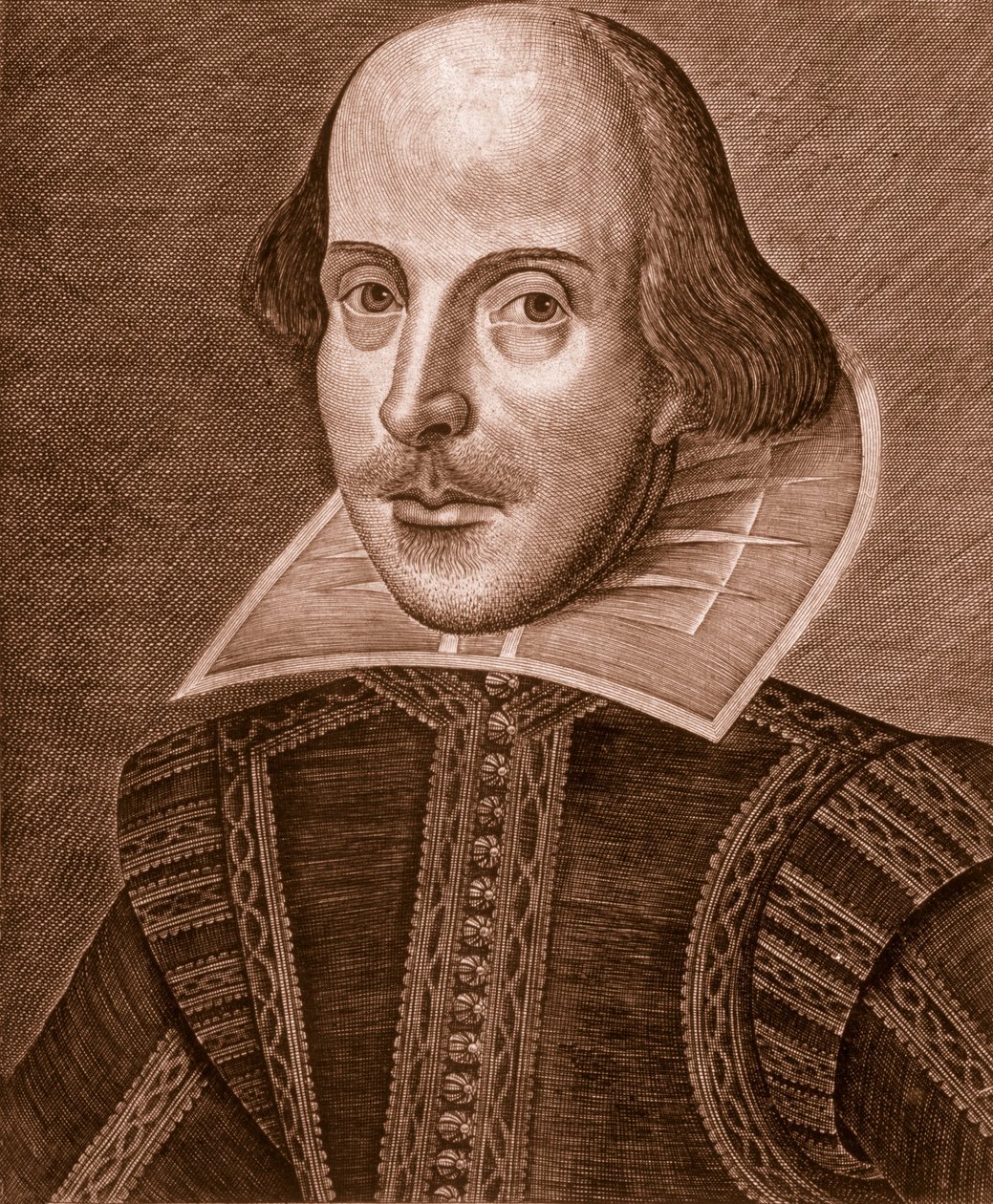 Portrait of Shakespeare by Martin Droeshout