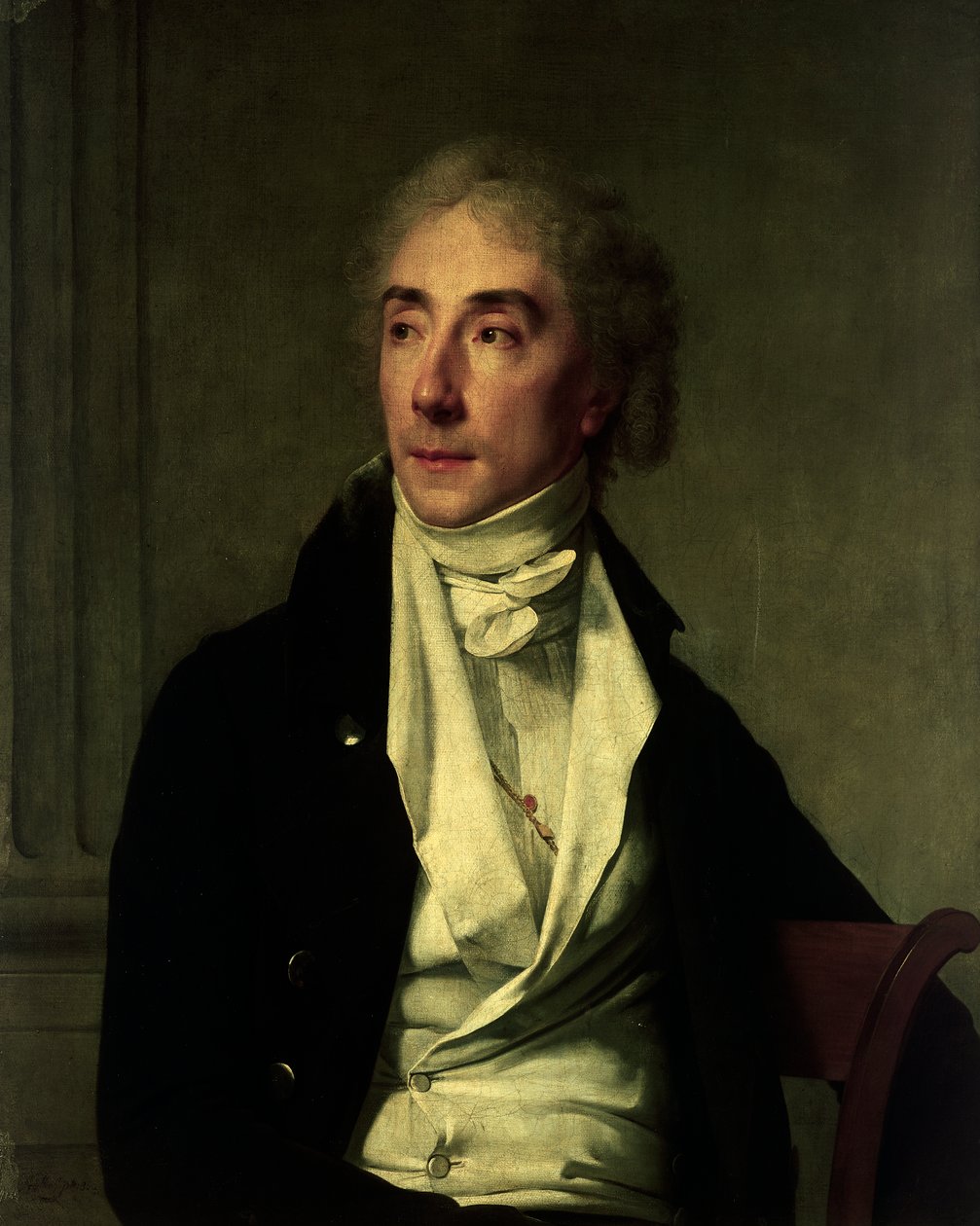 Portrait of Baptiste Cadet, French Actor by Martin Drölling