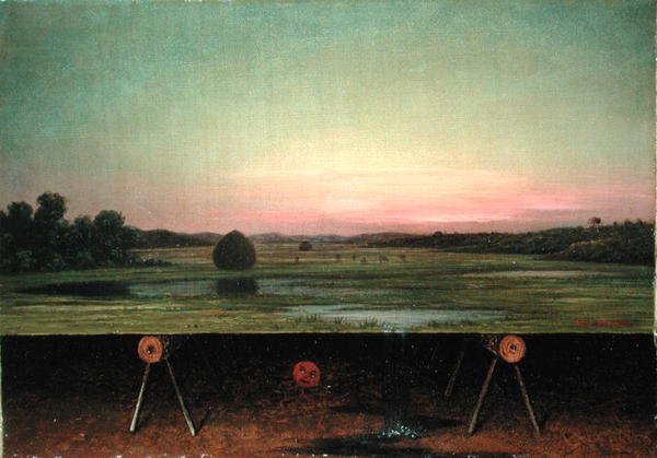 Gremlins in the Studio, II by Martin Johnson Heade