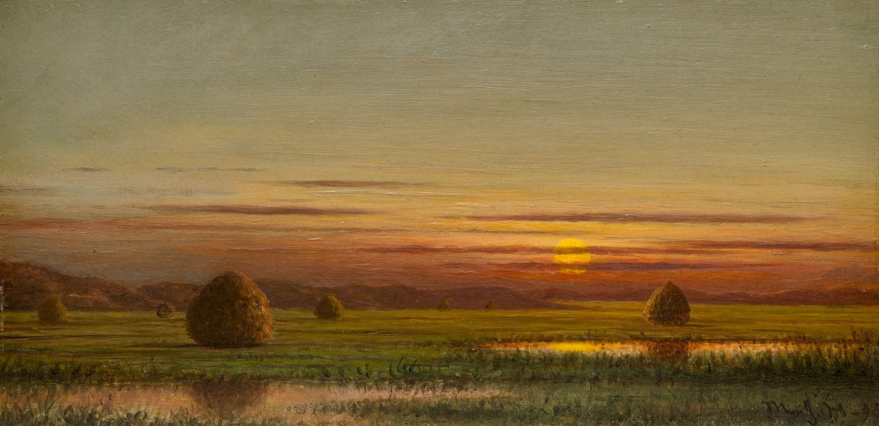 Marshlands by Martin Johnson Heade