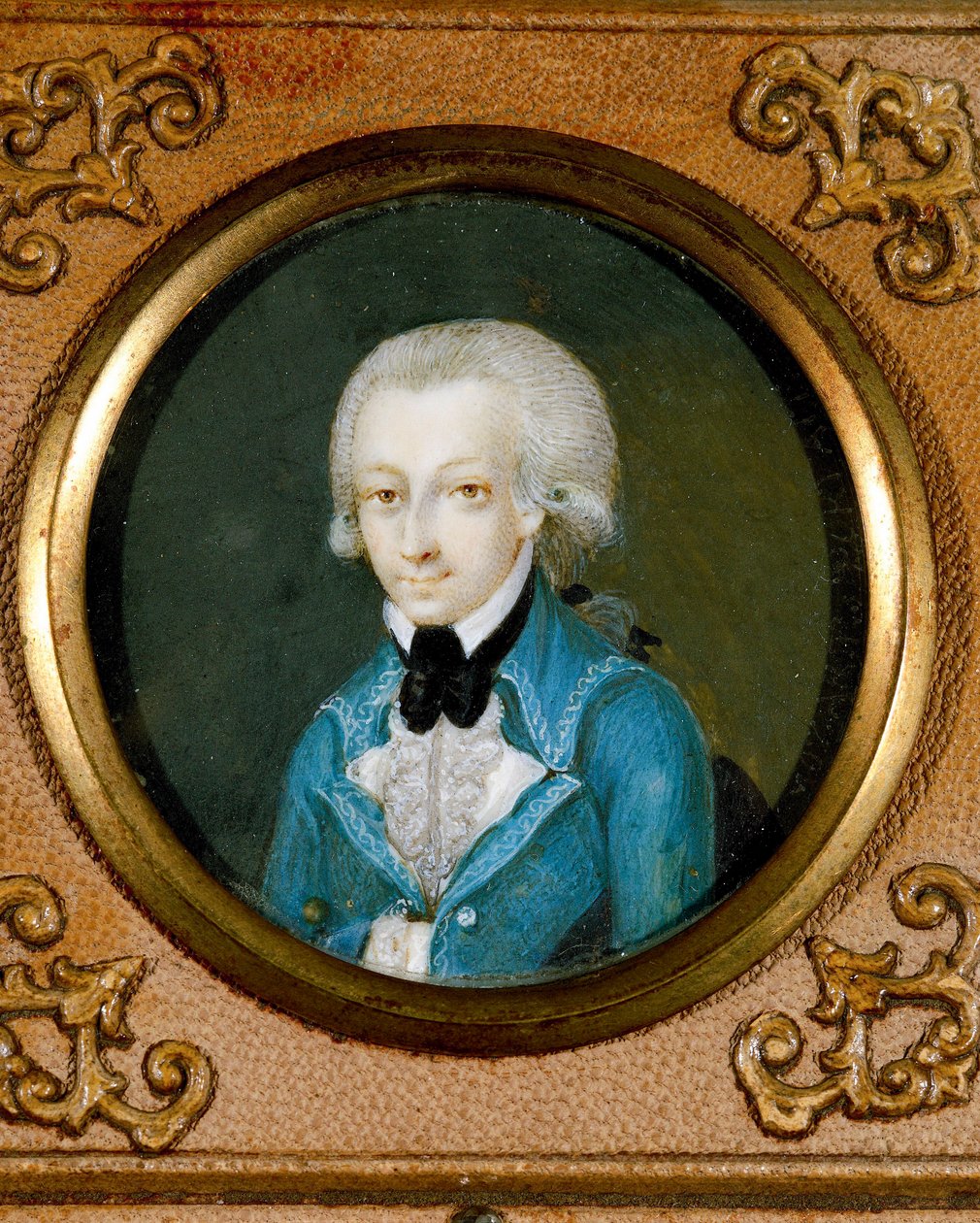 Portrait of Austrian composer Wolfgang Amadeus Mozart, c. 1773 by Martin Knoller