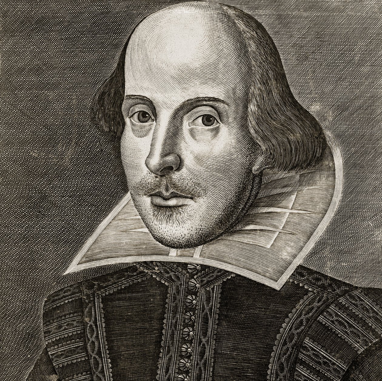 Portrait of William Shakespeare by Martin Droeshout by Martin the elder Droeshout