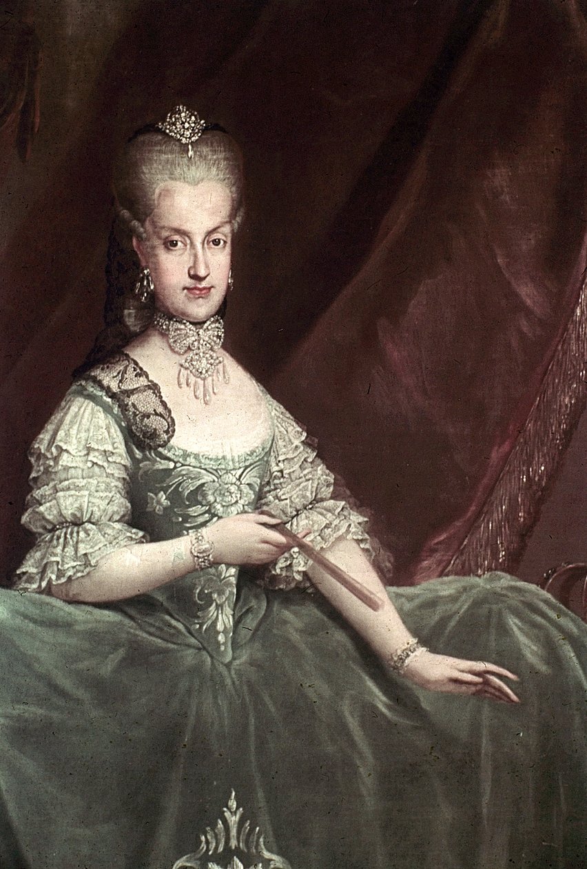 Portrait of Maria Carolina of Austria by Martin van Meytens