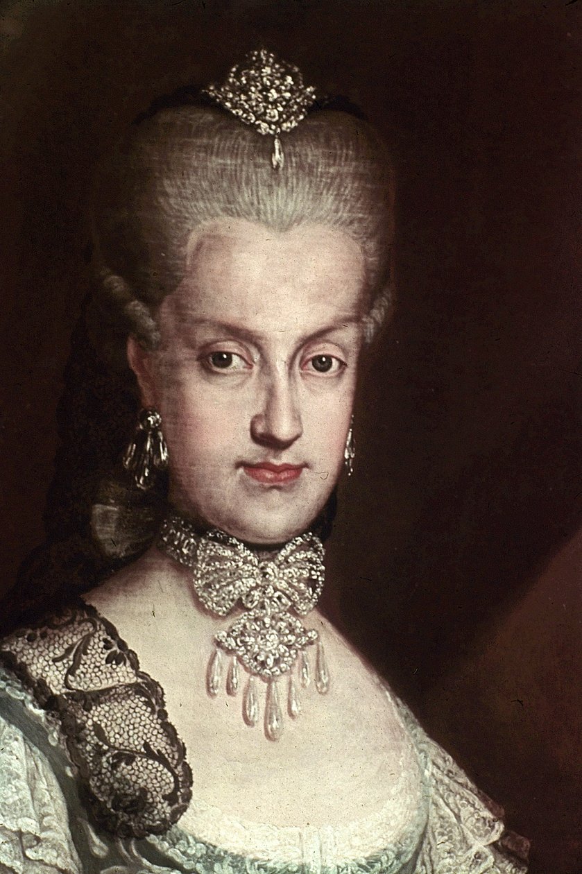 Portrait of Maria Carolina of Austria by Martin van Meytens