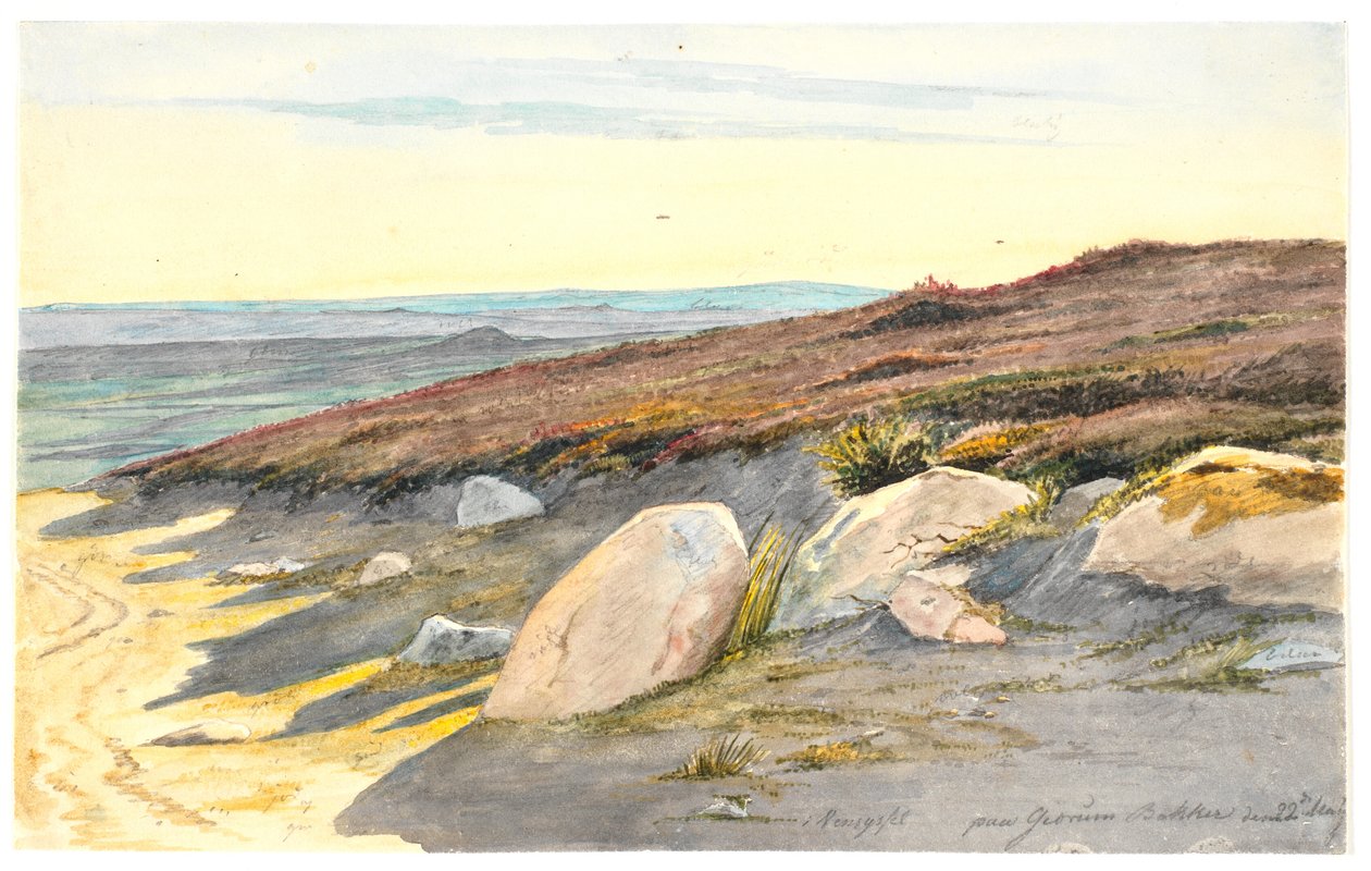 From Gærum Hills in Vendsyssel, May 22, 1833 by Martinus Rørbye