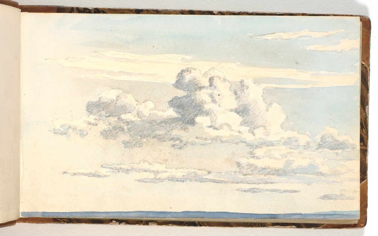 Sky Study by Martinus Rørbye
