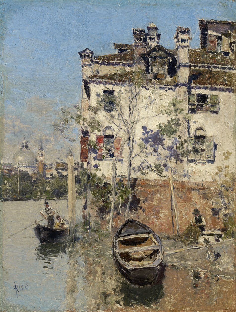 Venice, House on the Canal by Martín Rico y Ortega