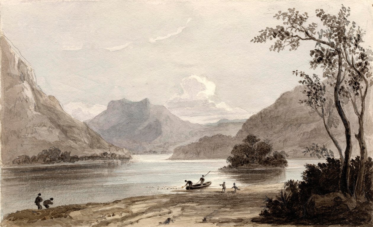 Loch Erne, 1826-27 by Mary Elizabeth Monck: Fine art print