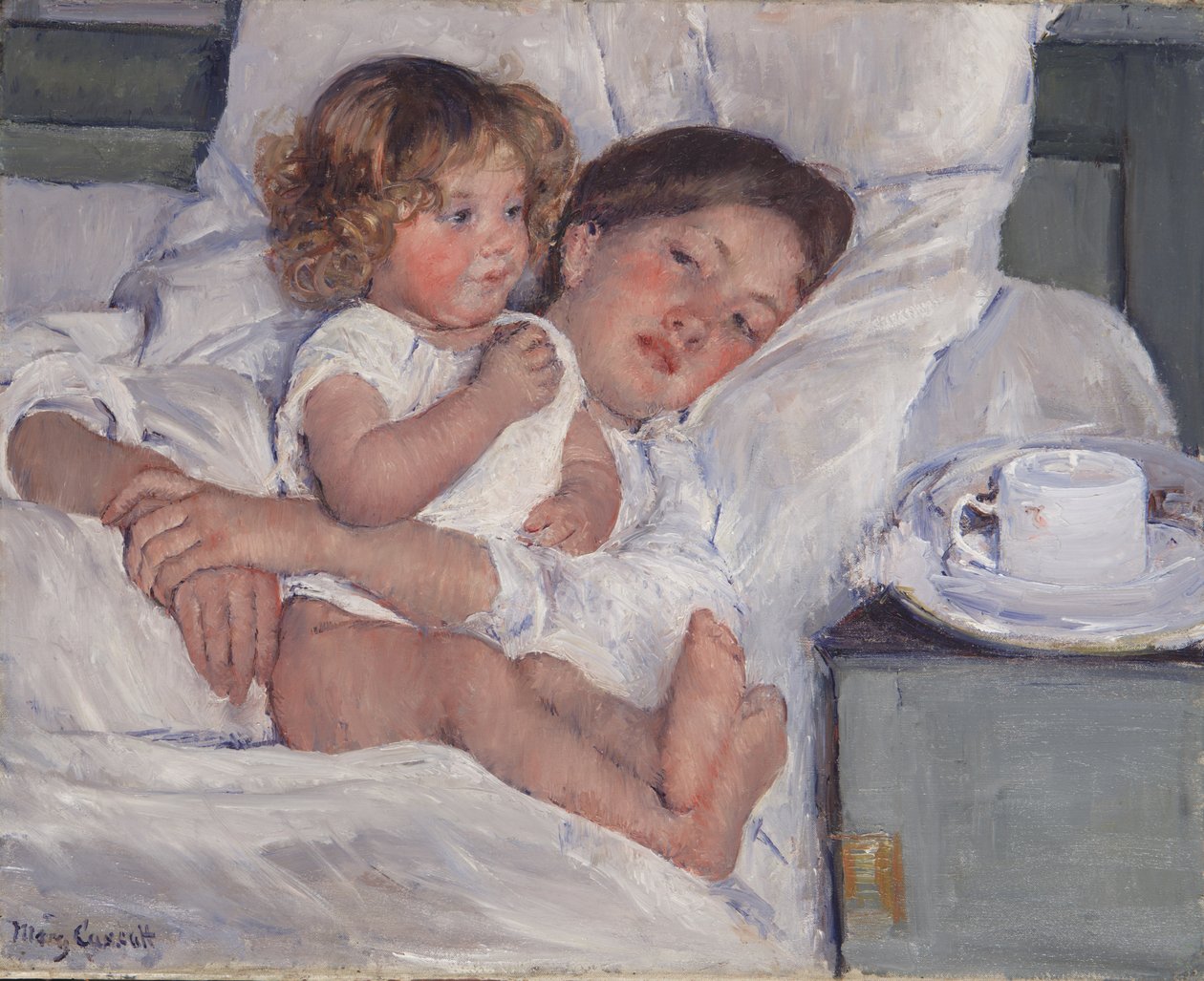 Breakfast in Bed, 1897 by Mary Cassatt