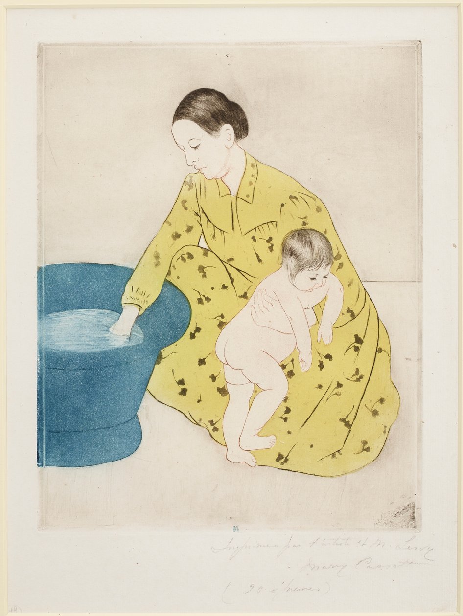 The Bath by Mary Cassatt