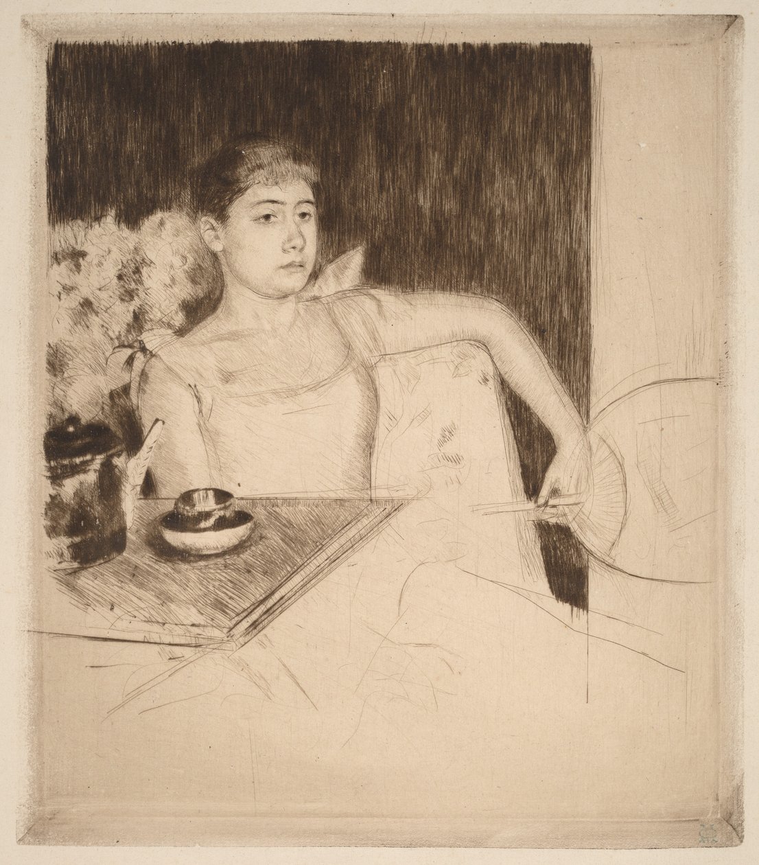 Tea by Mary Cassatt