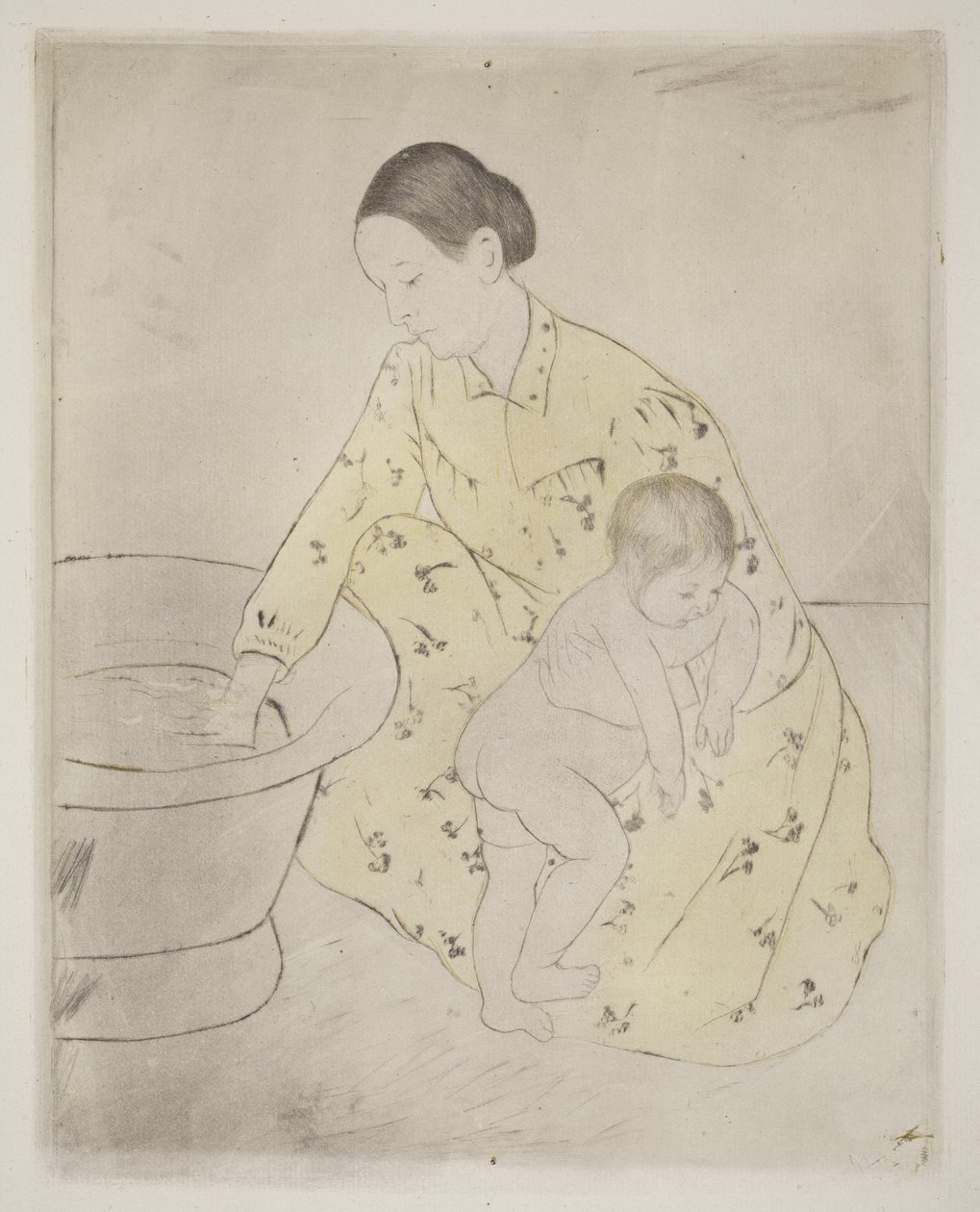 The Bath by Mary Cassatt
