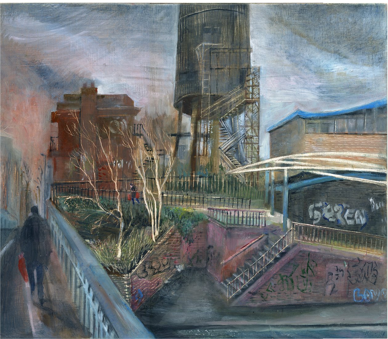 Ladbroke Grove Lockdown: 1, Over the Canal by Mary Kuper