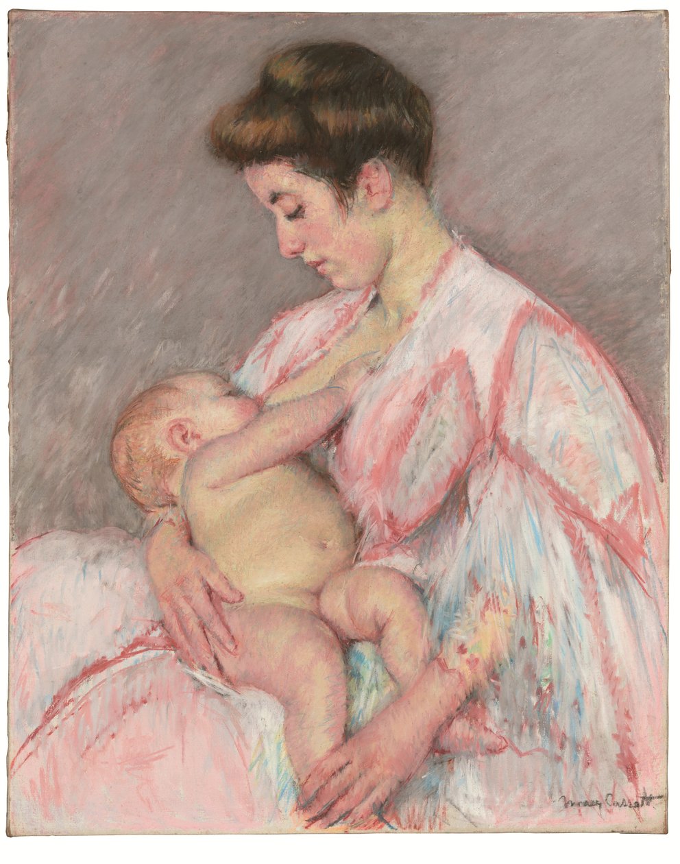 Baby John Nursing, c.1908 by Mary Stevenson Cassatt