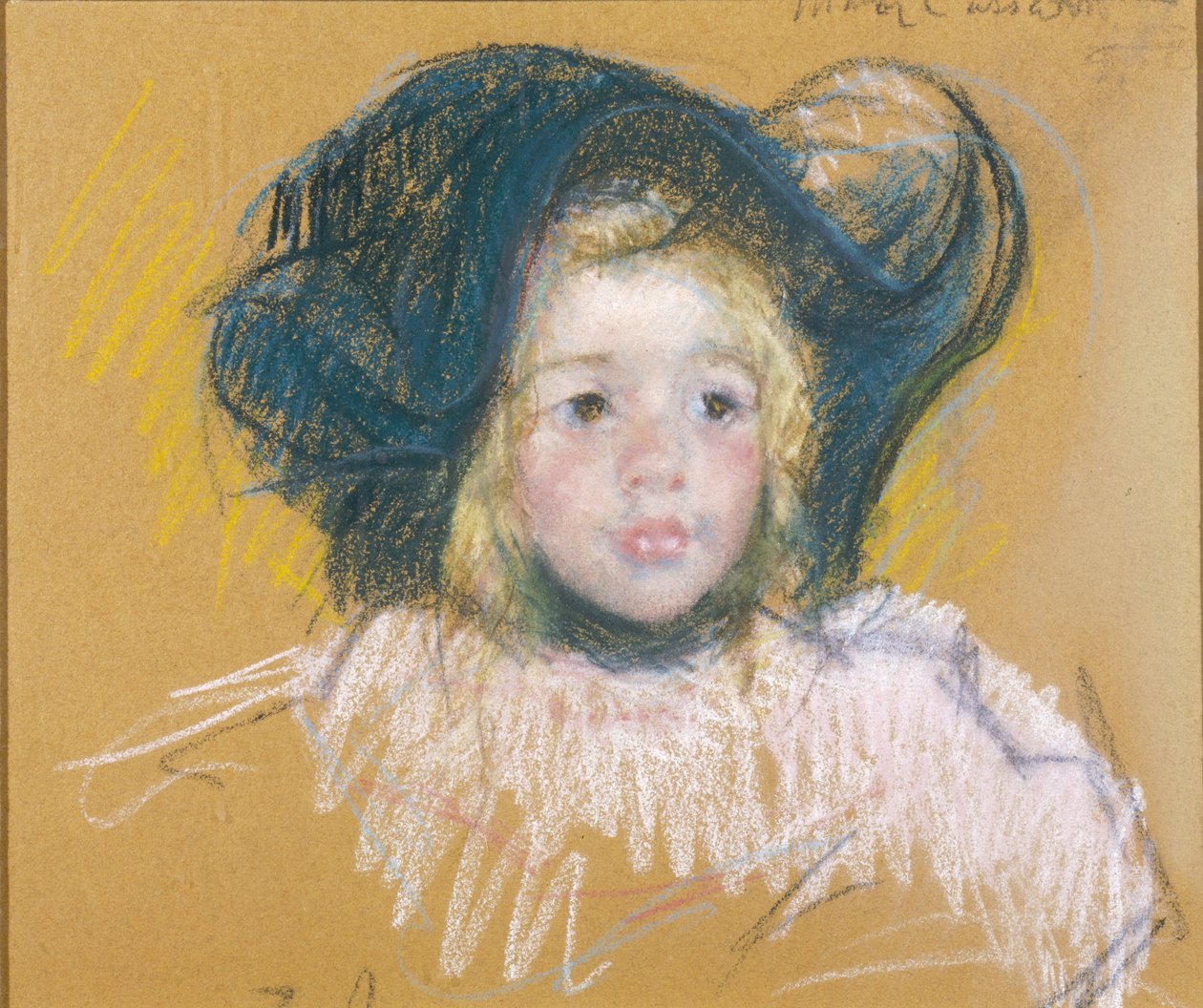 Little Girl in a Big Hat, c.1904 by Mary Stevenson Cassatt