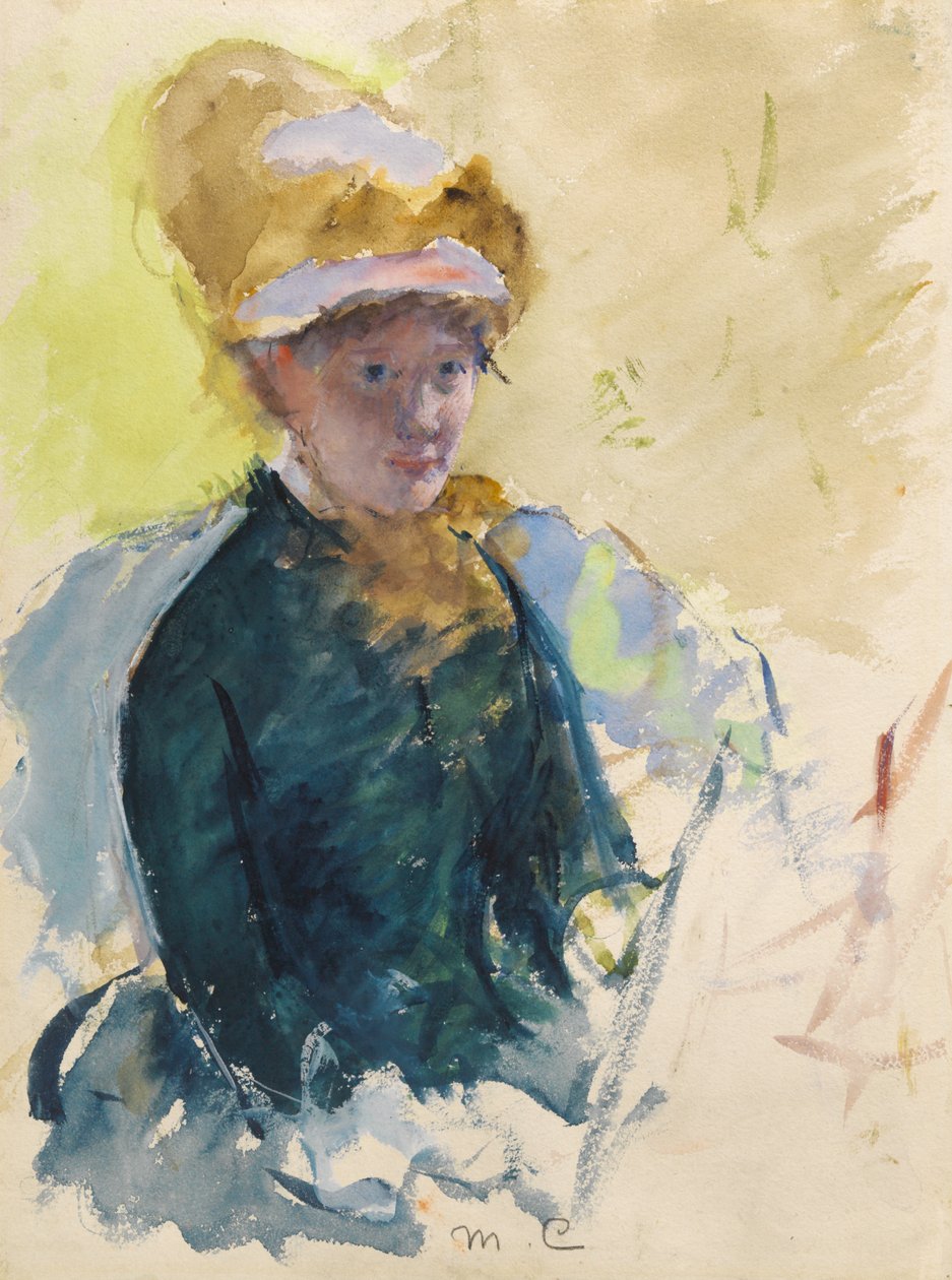 Self Portrait, c.1880 by Mary Stevenson Cassatt