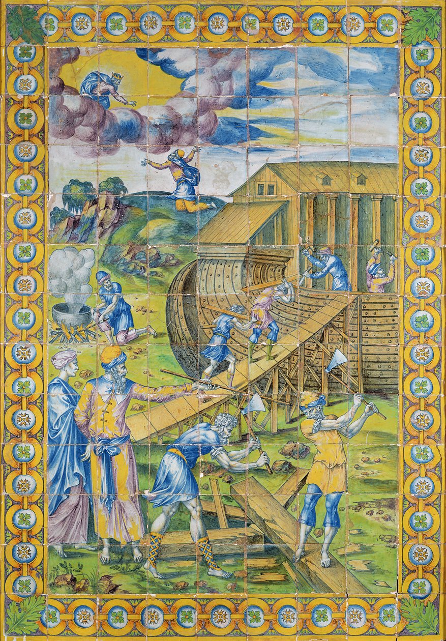 The Story of Noah: the Building of the Ark, Rouen