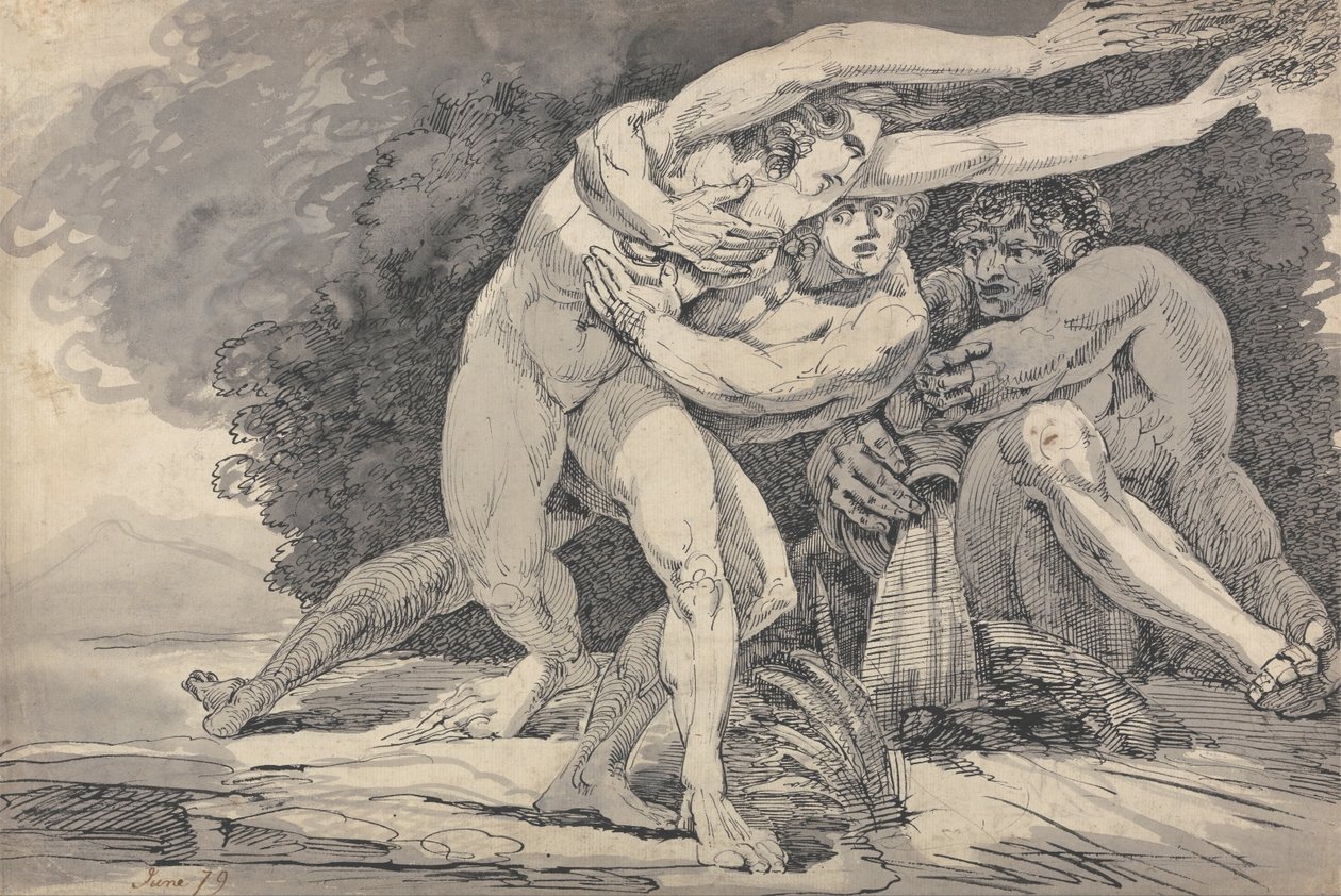 Apollo and Daphne by Master of the Giants
