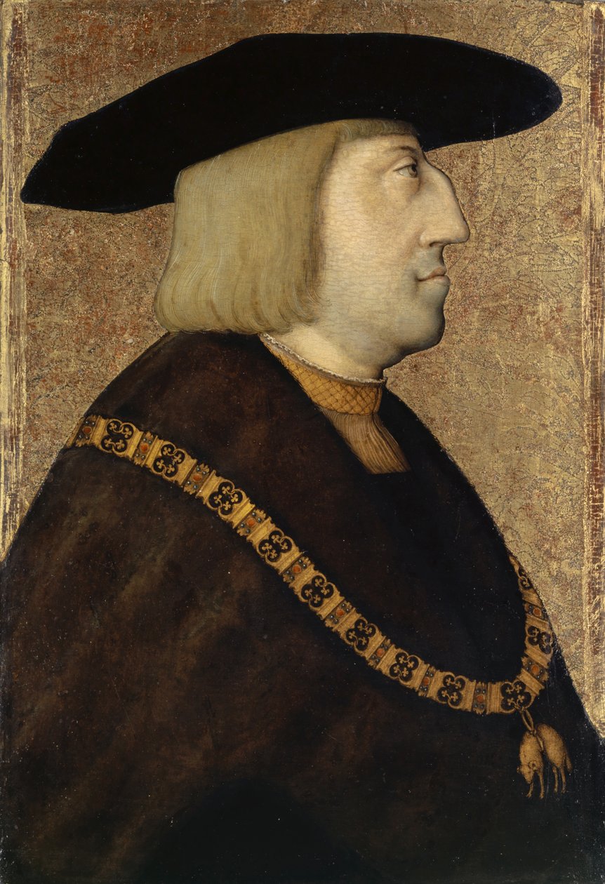 Portrait of Emperor Maximilian I by Master of Messkirch