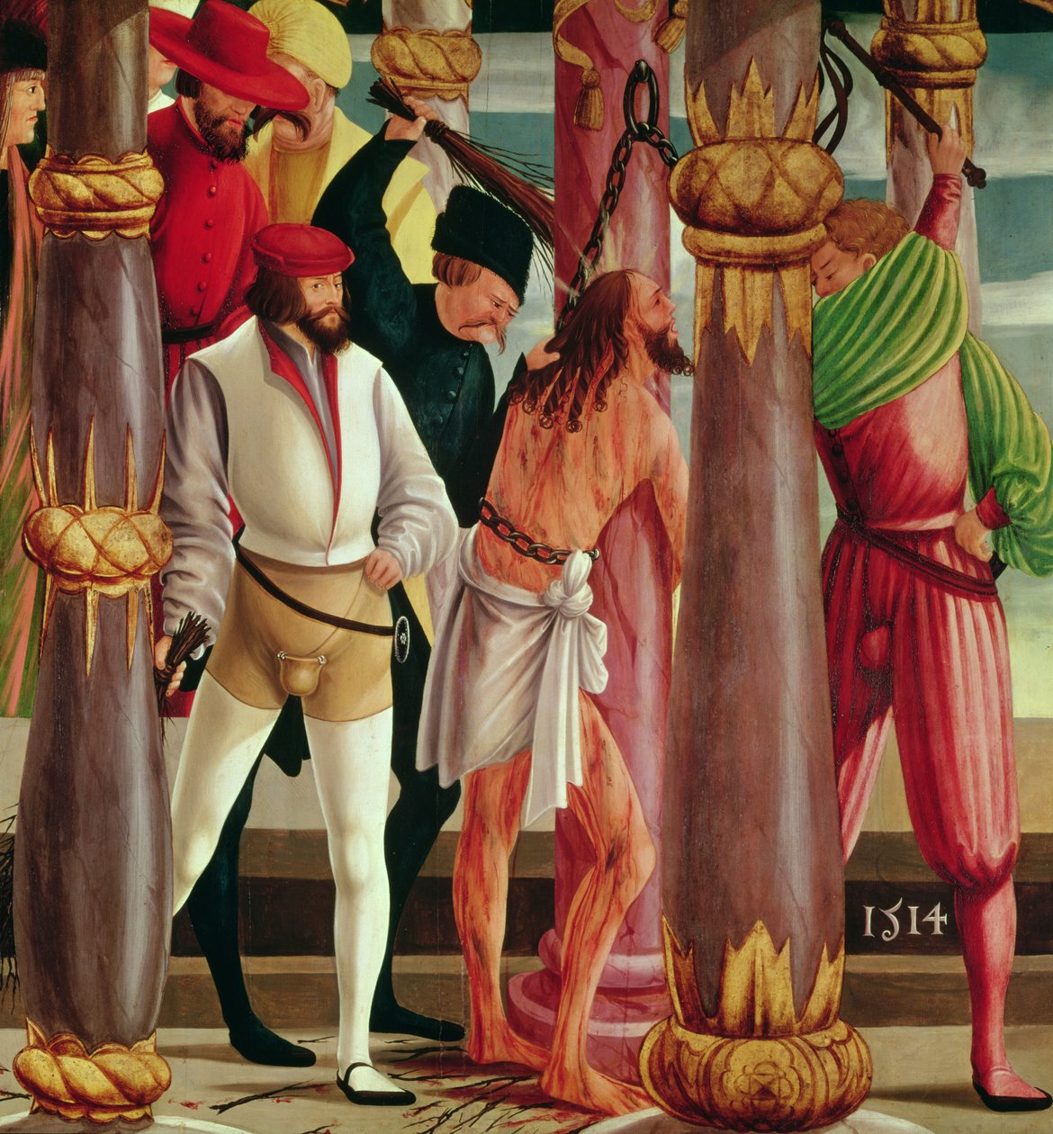 The Flagellation of Christ by Master of Okolicsno
