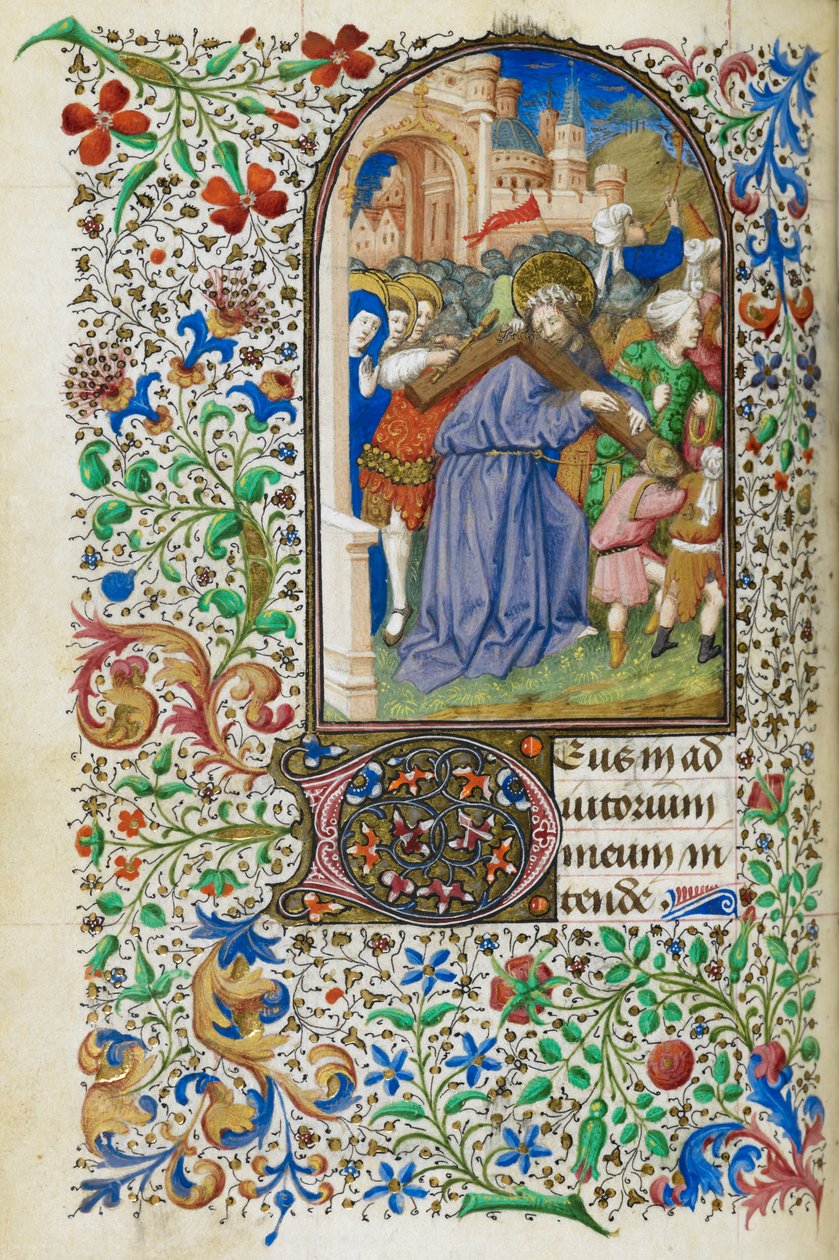 Book of Hours for Jean de Dunois, f.136v, c.1436-50 by Master Dunois