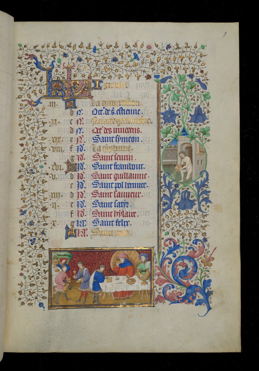 Labour of the Month - January by Master Dunois