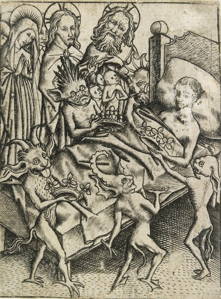 The Temptation of Avarice by Master ES