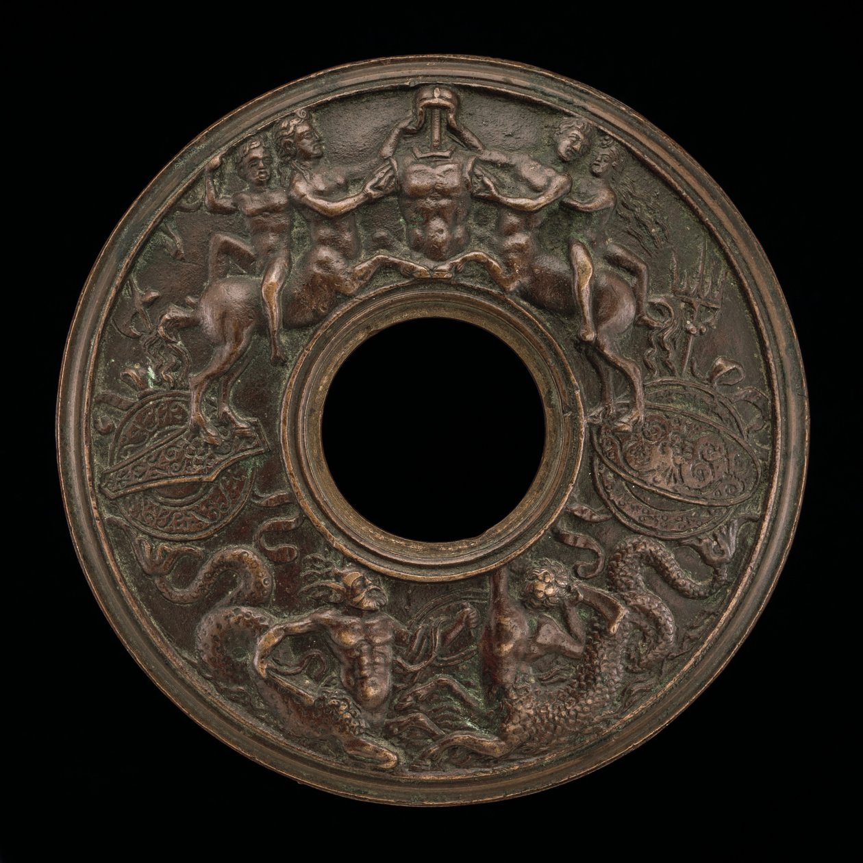 A Frieze of Centaurs and Tritons by Master IO.FF.