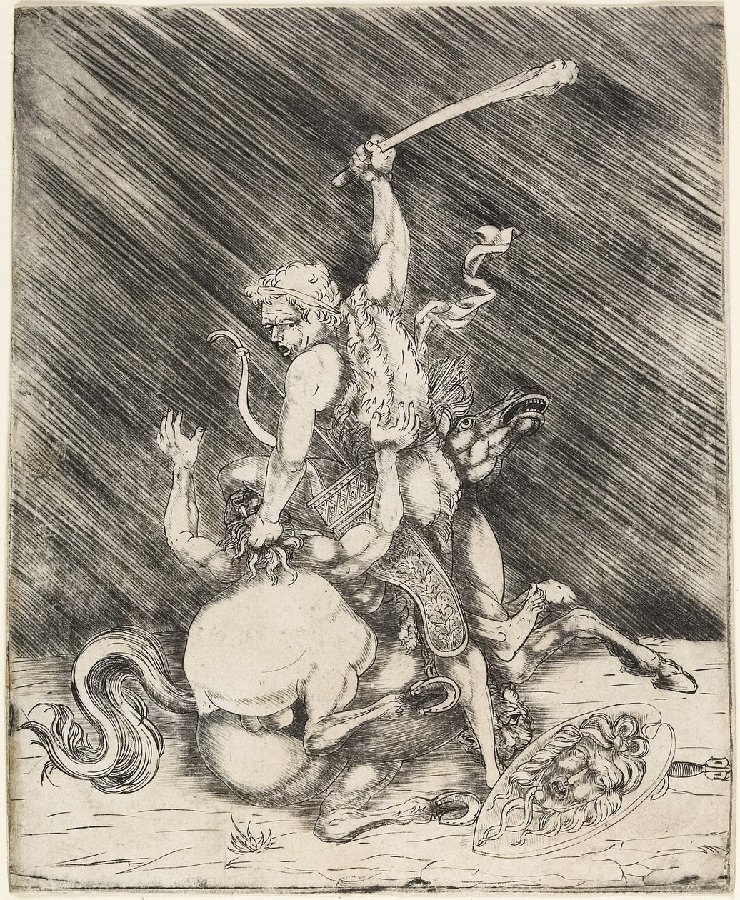 Hercules and Cacus, c.1505-1520 by Master of 1515