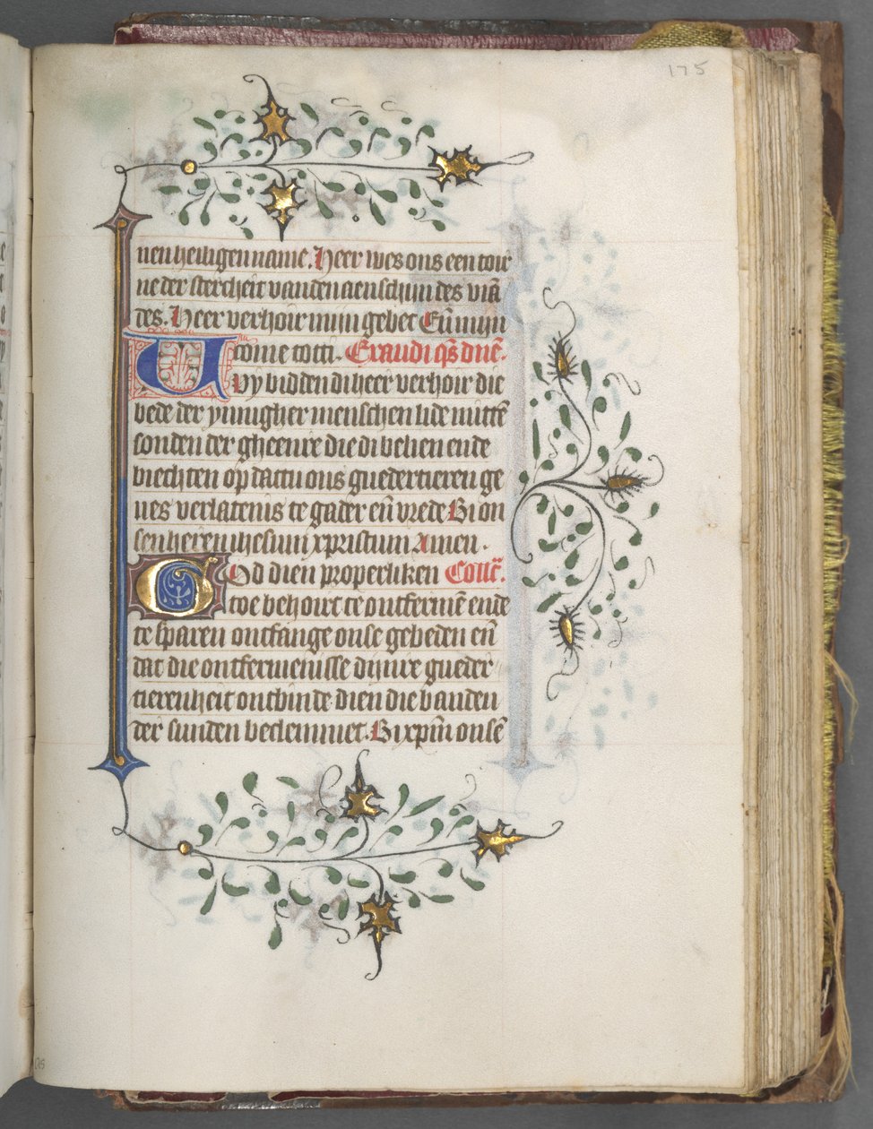 Book of Hours (Use of Utrecht): fol. 175r, Text by Master of Gijsbrecht van Brederode