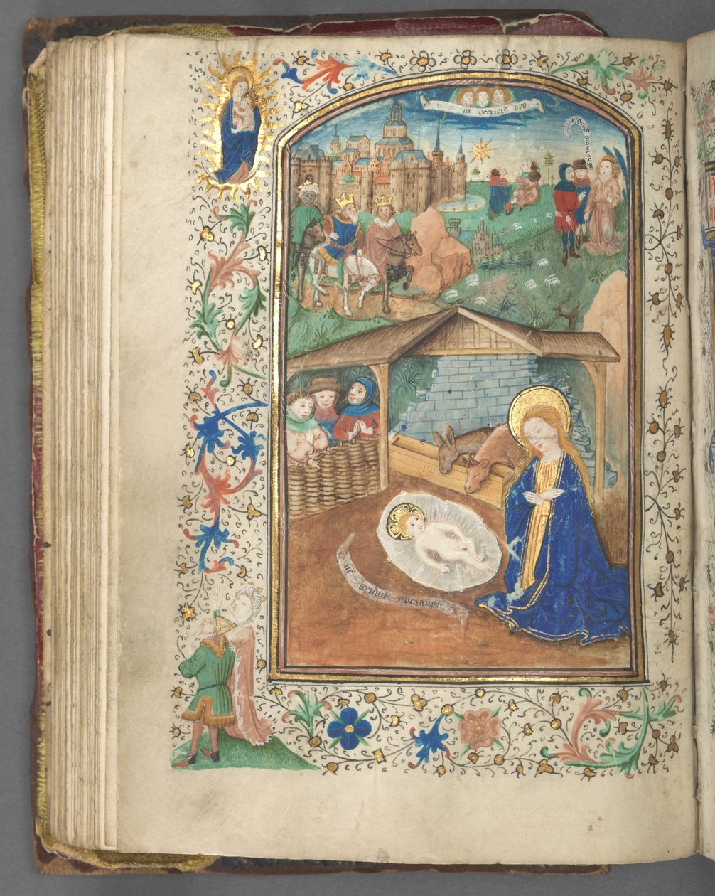 Book of Hours Use of Utrecht: fol. 62v, The Nativity by Master of Gijsbrecht van Brederode