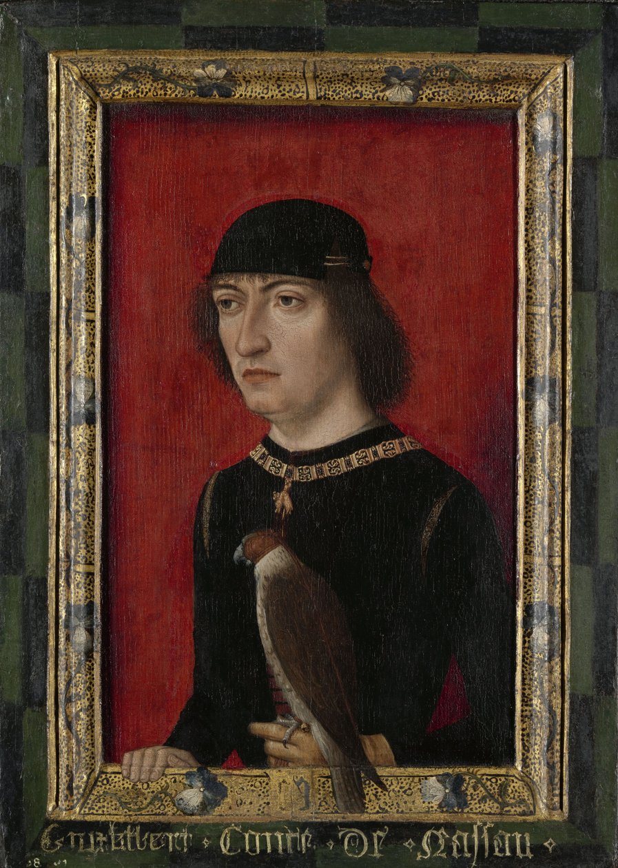 Portrait of Engelbert II, Count of Nassau by Master of Portraits of Princes