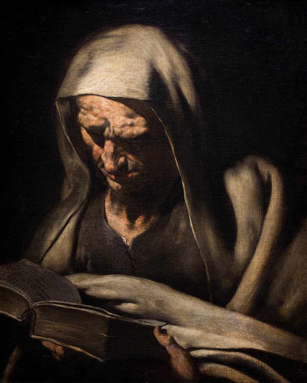 Prophet in Reading Bust, circa 1750-60 by Master of the Annunciation to the Shepherds