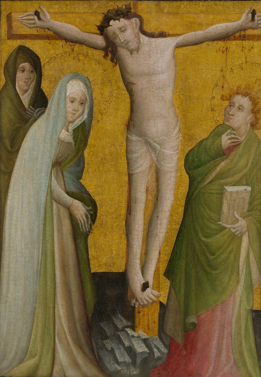 The Crucifixion, ca. 1400 by Master of the Berswordt Altar