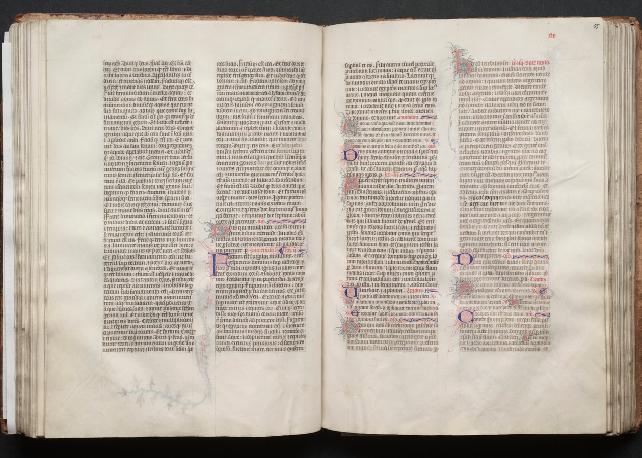 The Gotha Missal: Fol. 54v, Text by Master of the Boqueteaux
