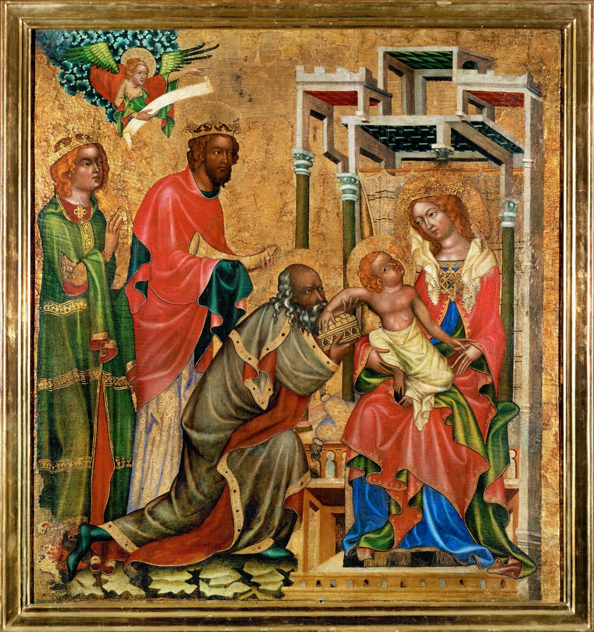 The Adoration of the Magi by Master of the Cycle of Vyssi Brod